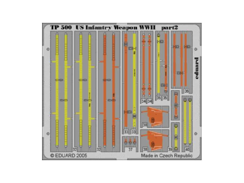  US Infantry Weapon WWII 1/35 - blaszki - zdjęcie 1