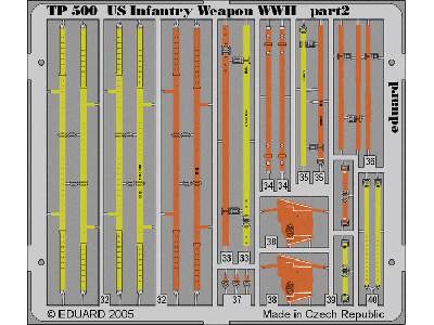  US Infantry Weapon WWII 1/35 - blaszki - zdjęcie 2