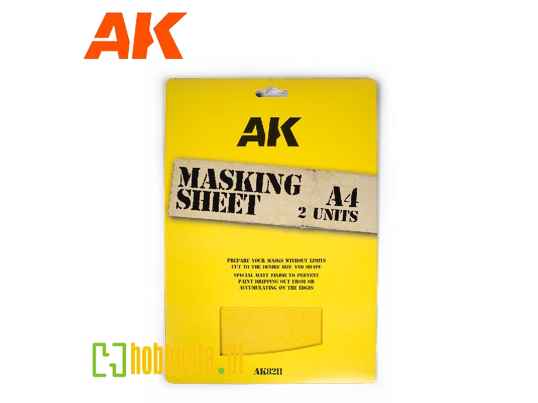 Masking Sheet A4 X 2 Units - zdjęcie 1