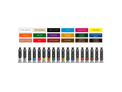 Deluxe Edition Box Full Range - Artist Dense Acrylic Color - zdjęcie 4