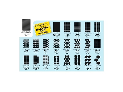 Oval Magnet For Bases 60x35mm (16 Units) - zdjęcie 3