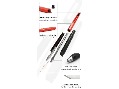 At-dk01 Broad Blade Hobby Knife - zdjęcie 3