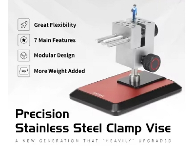 At-tvab Precision Stainless Steel Clamp Vise - zdjęcie 2