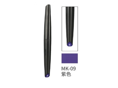 Mk-09 Water-based Soft Head Marker Violet - zdjęcie 1