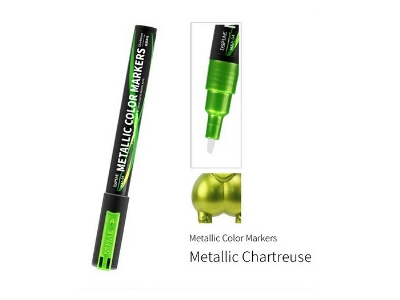 Mka-04 Super Metallic Color Marker Chartreuse - zdjęcie 1