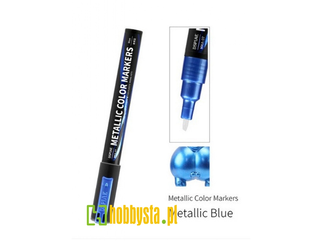 Mka-07 Super Metallic Color Marker Blue - zdjęcie 1