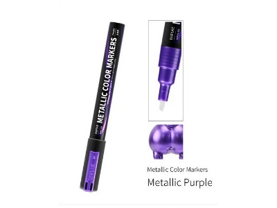 Mka-08 Super Metallic Color Marker Purple - zdjęcie 1