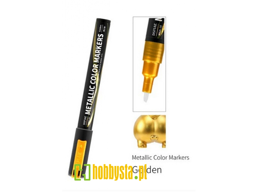 Mka-10 Super Metallic Color Marker Golden - zdjęcie 1