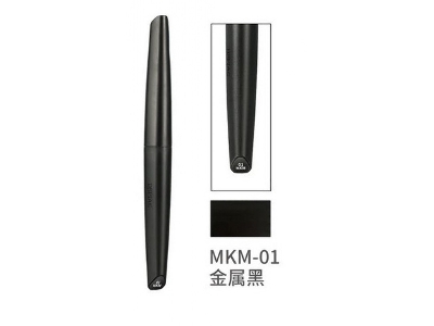 Mkm-01 Water-based Soft Head Marker Metallic Black - zdjęcie 1