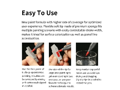 Mkm-10 Gold Leaf Metallic Marker - zdjęcie 4