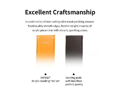 Pt-sp06 Acrylic Sanding Pad Set - Red #600 (3 Pcs) - zdjęcie 2