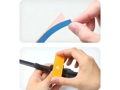 Pt-sp06 Acrylic Sanding Pad Set - Red #600 (3 Pcs) - zdjęcie 4