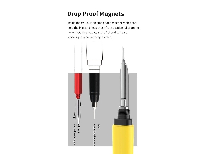 Pt-th03 Pro Wing Tungsten Steel Push Broach (Yellow) - zdjęcie 5