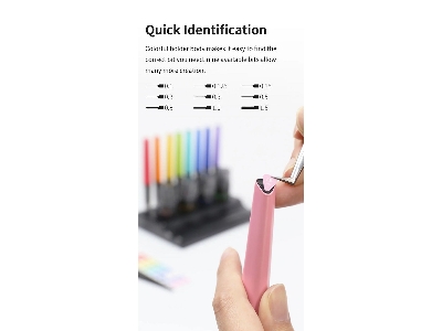 Pt-th08 Pro Wing Tungsten Steel Push Broach (Pink) - zdjęcie 9