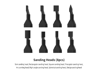 Ra-10 Sanding Heads (8pcs) - zdjęcie 1