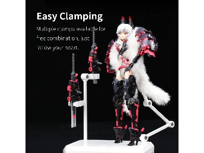 Ums-01bk General Purpose Model Display Stand (Black) - zdjęcie 3