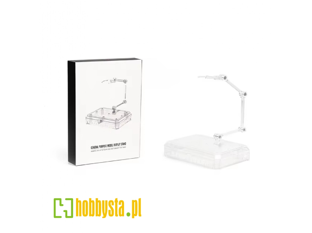 Ums-01cr General Purpose Model Display Stand (Clear) - zdjęcie 1
