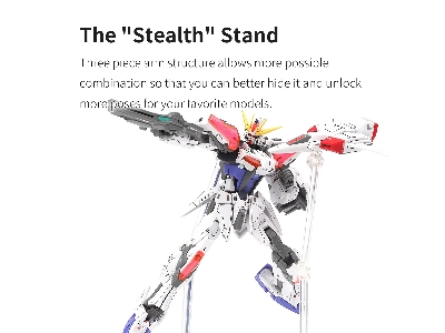 Ums-01wt General Purpose Model Display Stand (White) - zdjęcie 2