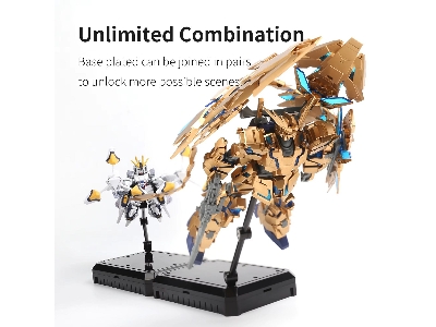 Ums-01wt General Purpose Model Display Stand (White) - zdjęcie 4