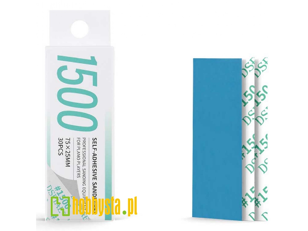 Xsp-1500 Adhesive Sandpaper #1500 (30 Pcs) - zdjęcie 1