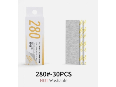 Xsp-280 Adhesive Sandpaper #280 (30 Pcs) - zdjęcie 1