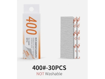 Xsp-400 Adhesive Sandpaper #400 (30 Pcs) - zdjęcie 1