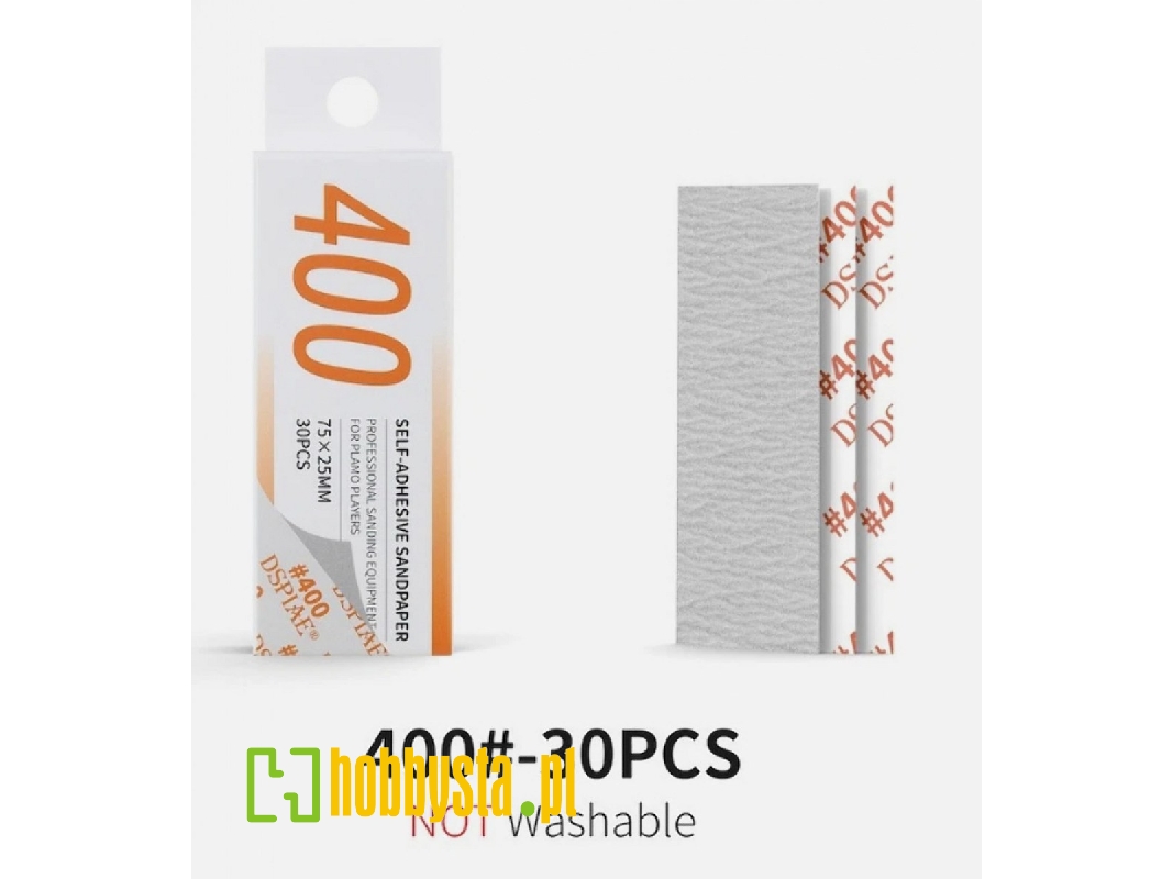 Xsp-400 Adhesive Sandpaper #400 (30 Pcs) - zdjęcie 1