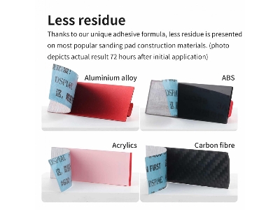 Xsp-800 Adhesive Sandpaper #800 (30 Pcs) - zdjęcie 5