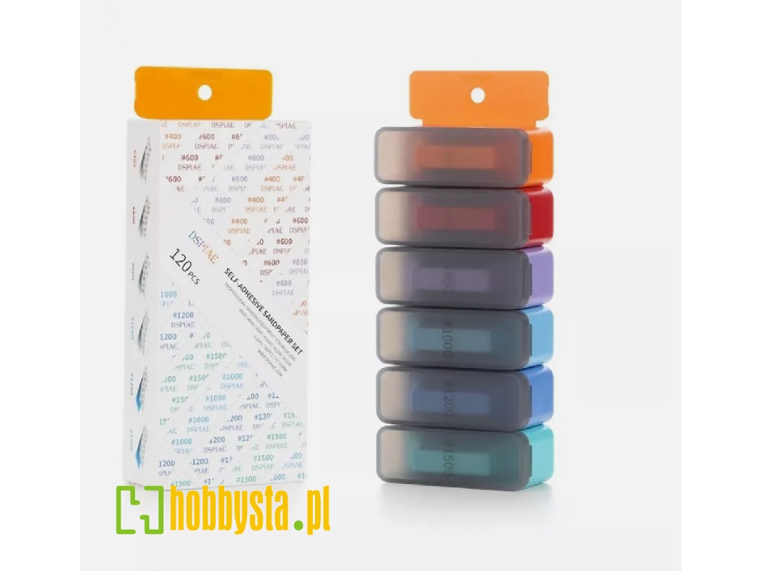 Xsp-s01 Composite Adhesive Sandpaper Set (120 Pcs + 12 Pcs) - zdjęcie 1