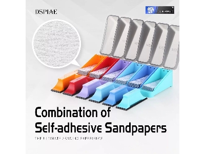 Xsp-s01 Composite Adhesive Sandpaper Set (120 Pcs + 12 Pcs) - zdjęcie 2
