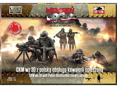 CKM wz. 30 z polską obsługą kawalerii spieszoną - zdjęcie 1