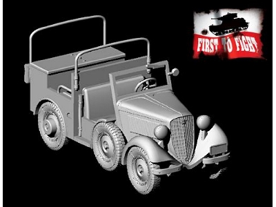 Polski ciągnik PZInż 302 do armaty ppanc. 37 mm - zdjęcie 2