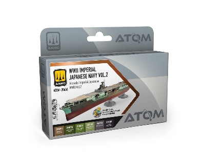 Atom-20606 Imperial Japanese Wwii Navy Volume 2 Set - zdjęcie 1