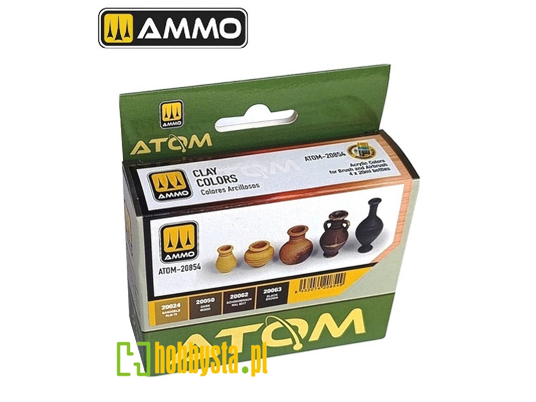 Atom-20854 Clay Colors Set - zdjęcie 1
