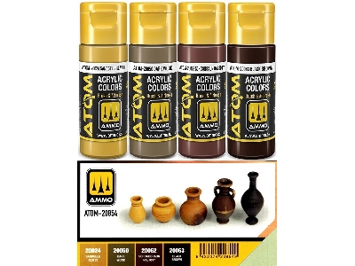 Atom-20854 Clay Colors Set - zdjęcie 2