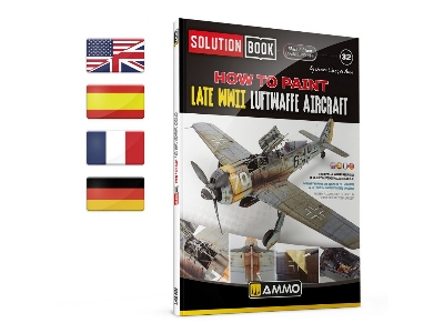 How To Paint Late Wwii Luftwaffe Solution Book (Multilingual) - zdjęcie 1