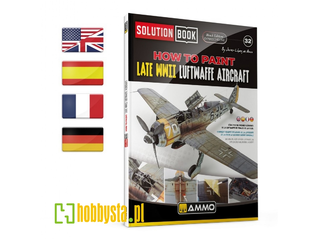 How To Paint Late Wwii Luftwaffe Solution Book (Multilingual) - zdjęcie 1