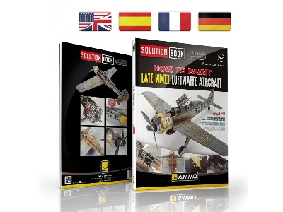 How To Paint Late Wwii Luftwaffe Solution Book (Multilingual) - zdjęcie 2