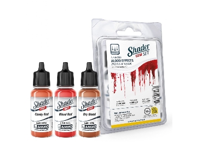 A.Mig-7331 Shader Set Matt - Blood Effects - zdjęcie 1
