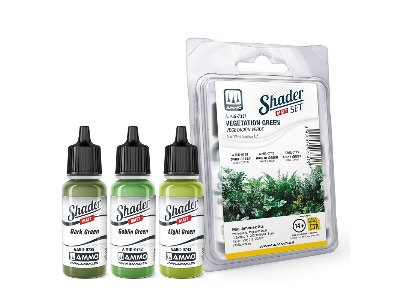 A.Mig-7337 Shader Set Matt - Vegetation Green - zdjęcie 1
