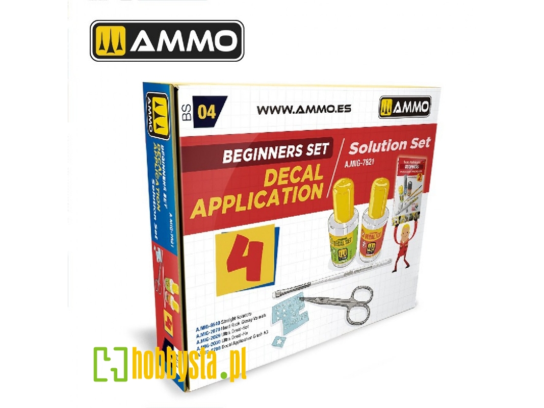 Beginners Set - Decal Application - zdjęcie 1