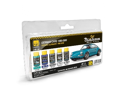 A.Mig 7864 Cobra Motor German Cars 1980-2000 Set - zdjęcie 1