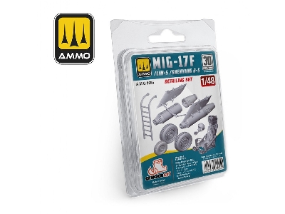 Mig-17 F / Lim-5 / Shenyang J-5 - Detailing Set (For Ammo Kits) - zdjęcie 1