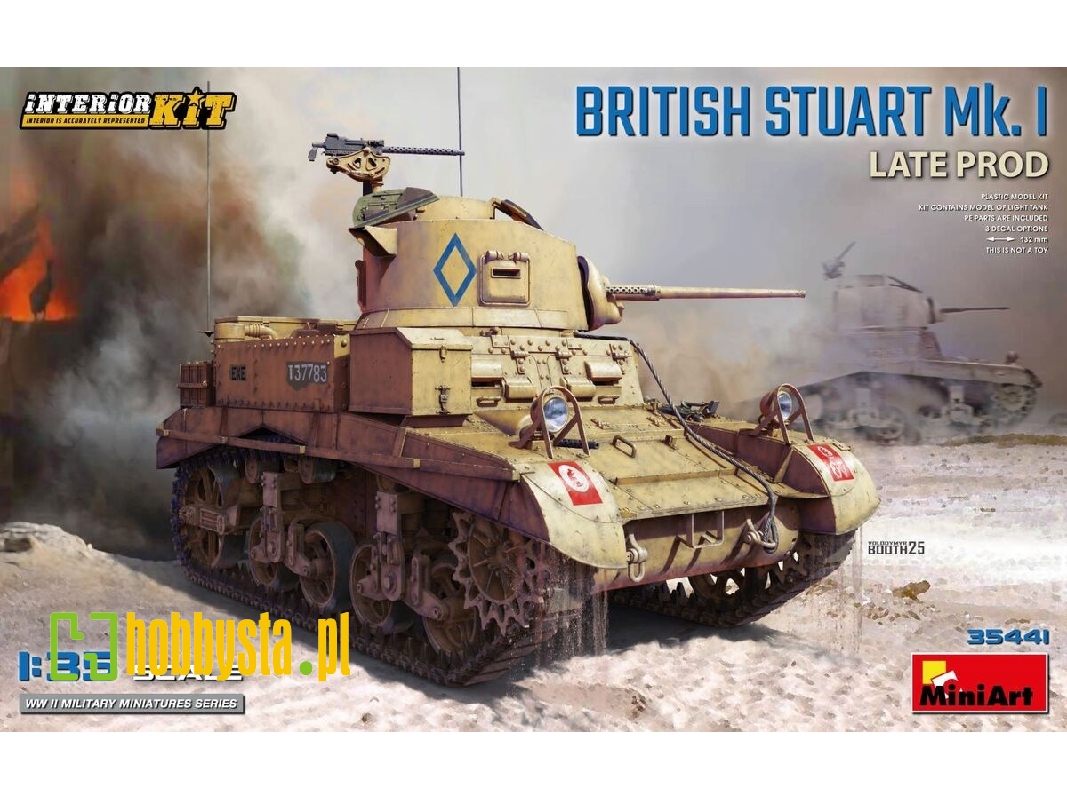 British Stuart Mk. I Late Prod Interior Kit - zdjęcie 1