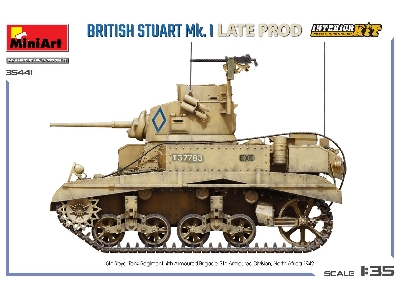 British Stuart Mk. I Late Prod Interior Kit - zdjęcie 2