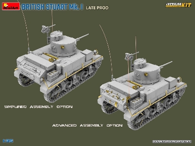 British Stuart Mk. I Late Prod Interior Kit - zdjęcie 33