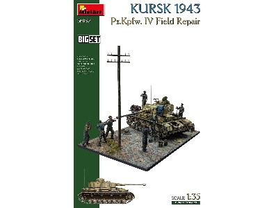 Kursk 1943 Pz.Kpfw. Iv Field Repair Big Set - zdjęcie 1