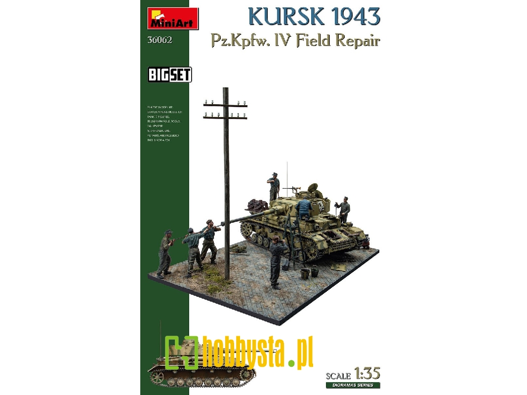 Kursk 1943 Pz.Kpfw. Iv Field Repair Big Set - zdjęcie 1