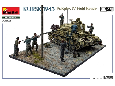 Kursk 1943 Pz.Kpfw. Iv Field Repair Big Set - zdjęcie 2