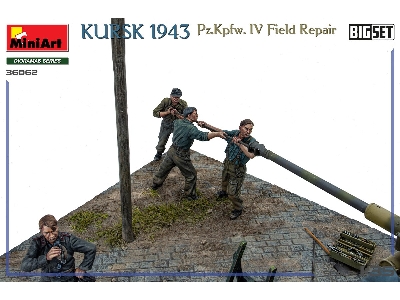 Kursk 1943 Pz.Kpfw. Iv Field Repair Big Set - zdjęcie 4